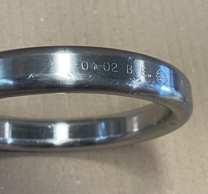 B.E. – R27 S316‑4 – Ring Joint Gasket ASME B16.20 Stainless Steel RTJ