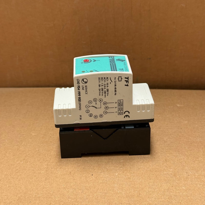 TEI – TF1 – Three-Phase Monitoring Relay