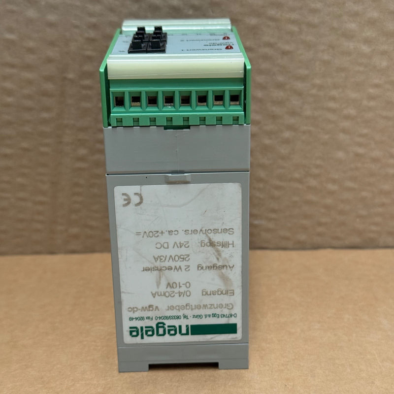 Negele – VGW-DC – Grenzwertgeber / Dual Limit Switch / Signal Conditioner