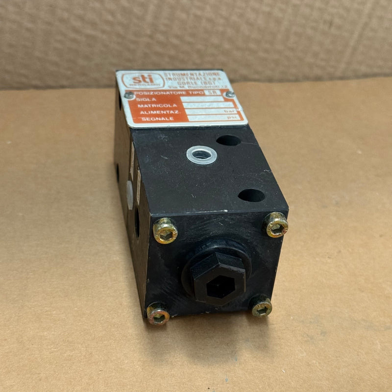STI Bergamo – Tipo SR (Matricola P9700827) – Pneumatic Valve Positioner