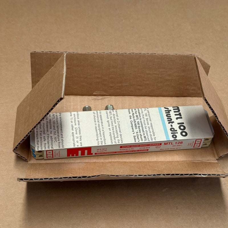 MTL – MTL128 (MTL-128) – Shunt Diode Safety Barrier (28V, 300 Ohms)