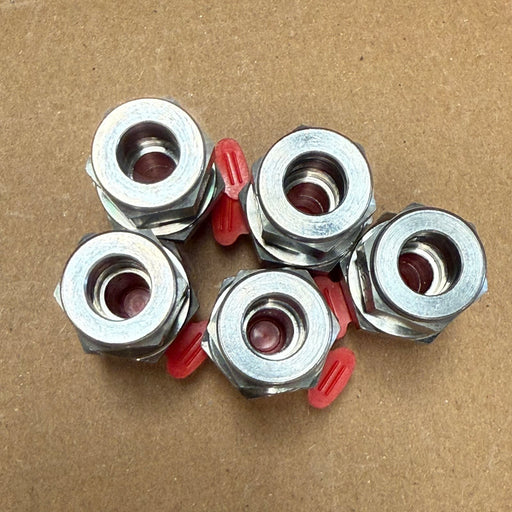 5PCs Parker – M10MSC3/8R-316 – Straight screw-in screw connection
