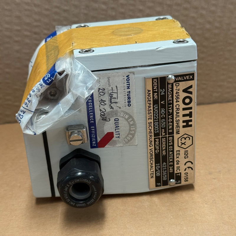 Voith Turbo – VV02218003 (V-0-EN II) – Explosion-Proof Solenoid / Actuator Coil