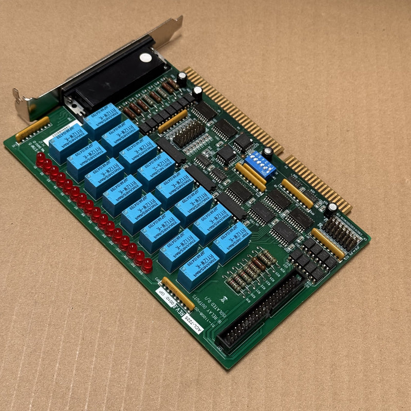 ADLINK – ACL-7225 / 51-11008-0010 – REV B Relay Output DIO Card