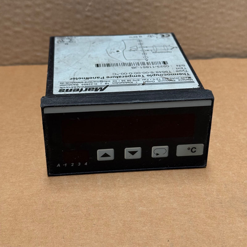 Martens – T9648 / T9648-5-00-00-0-00-°C – Thermocouple Temperature Panel Meter