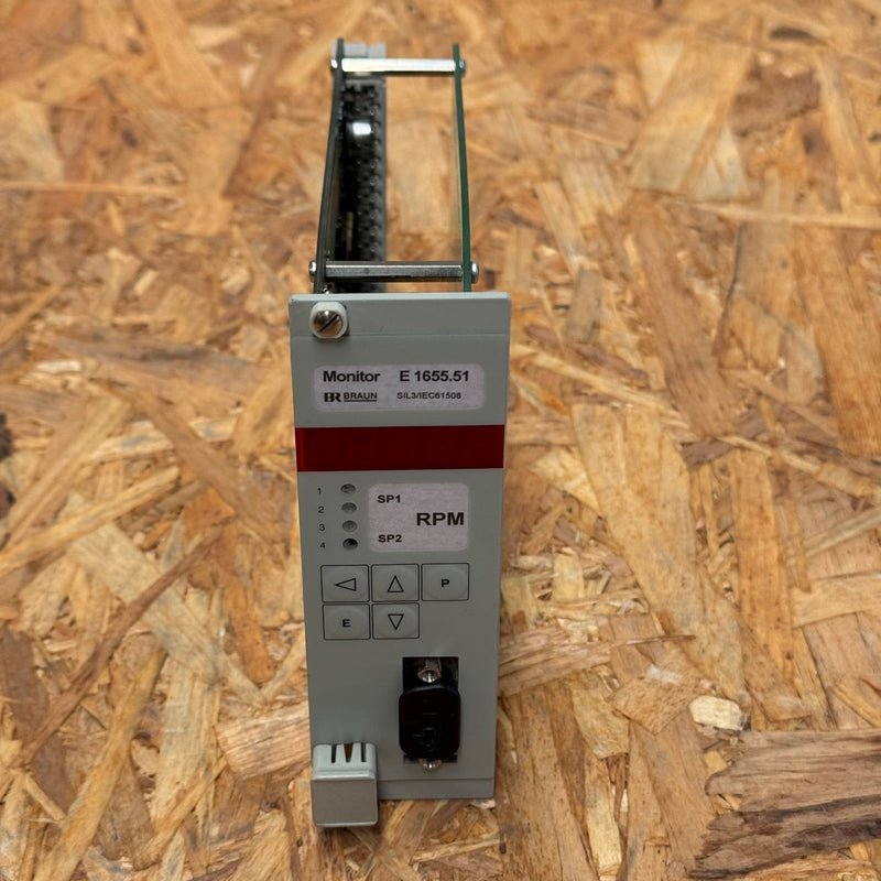 Braun – E1655.51 – Turbine Overspeed Protection System / Speed Monitor Module