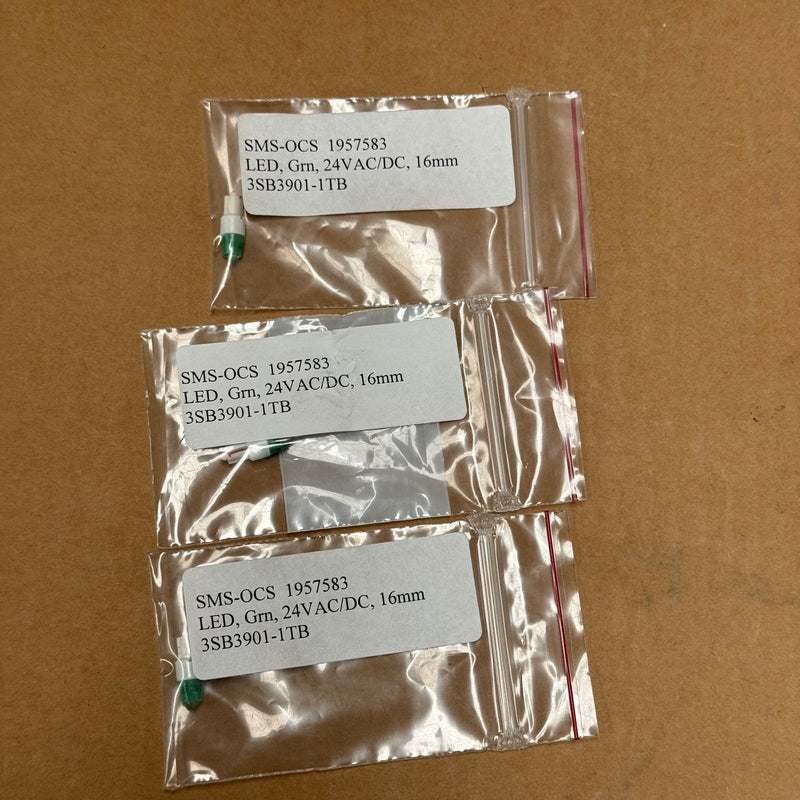 3PCs Siemens – 3SB3901-1TB – Super-Bright LED Lamp
