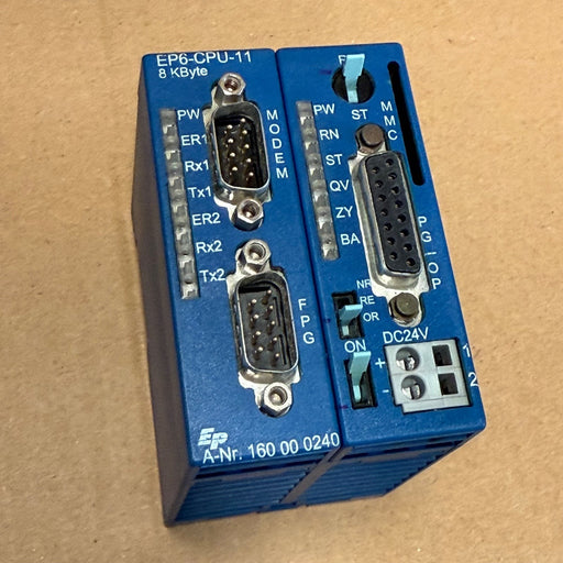 Signamatic – EP6-CPU-11 (160000240) – Compact PLC Central Processing Unit Module