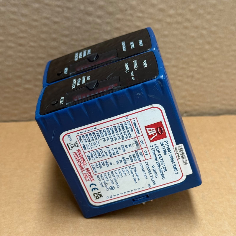 BFI – P111001 00003 RME 2 2611209 – 2-Channel Inductive Loop Vehicle Detector