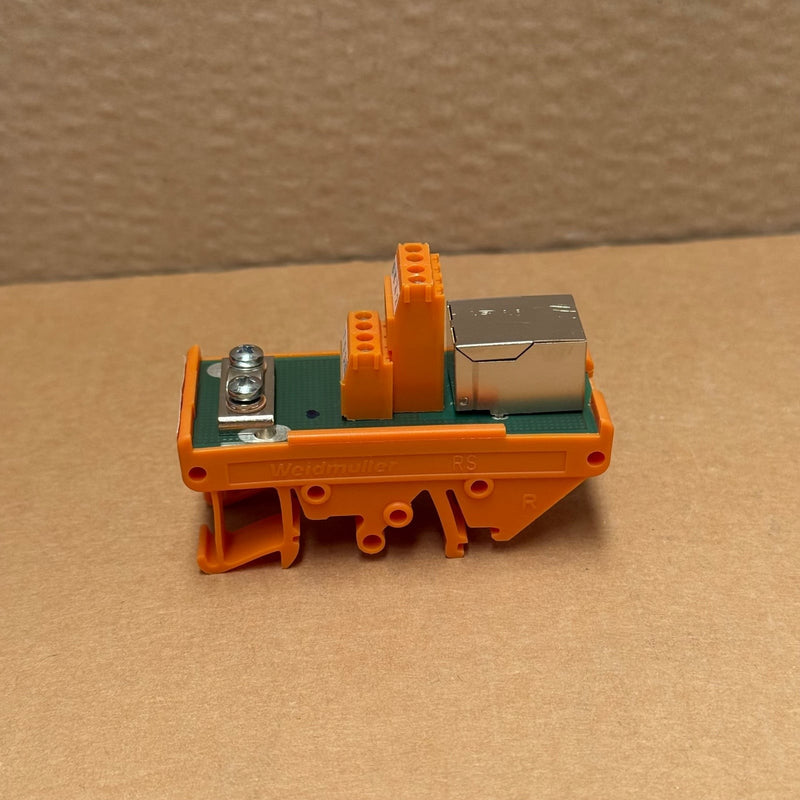 Weidmuller – 8611320000 – 8-Pole RJ45 Interface Module with Screw Connection