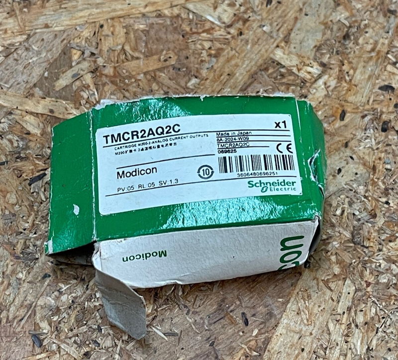 Schneider Electric – TMCR2AQ2C – Modicon M200 Cartridge 2× 4–20 mA Analog Output