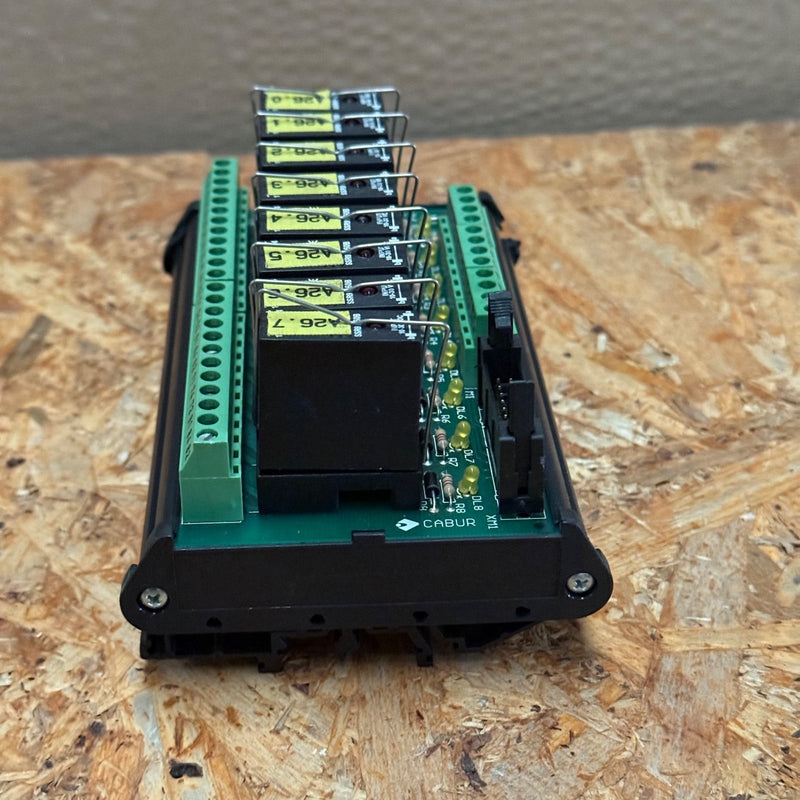 Cabur – XRFE8124 (RFE8124) – 8-Channel Relay Interface Module