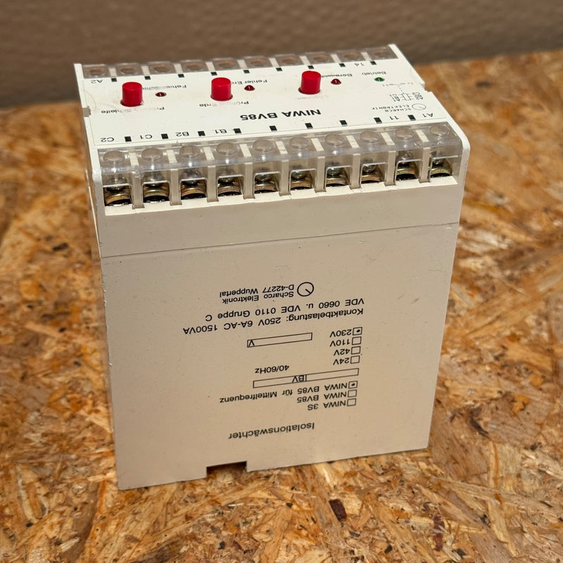 Scharco – NIWA BV85 – Insulation Monitor / Insulation Resistance Relay