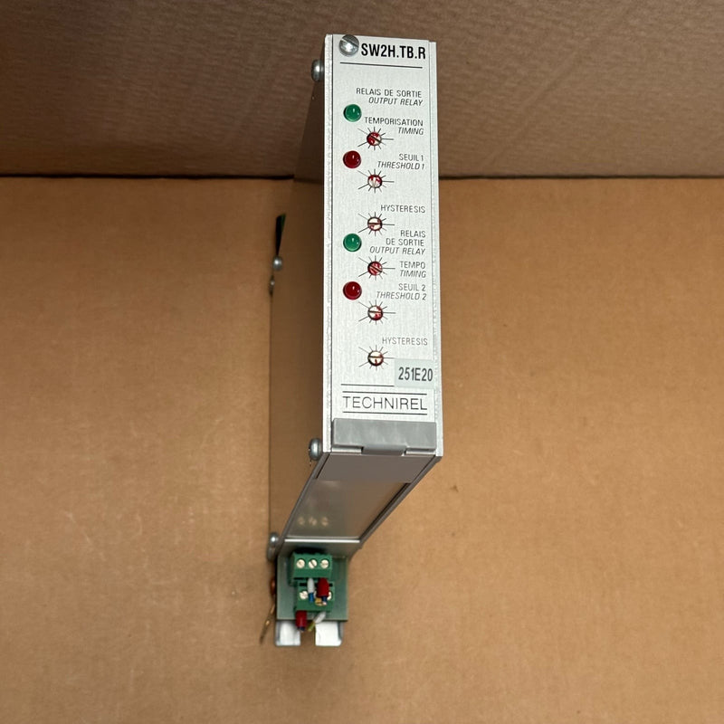 Technirel – SW2H.TB.R (251E20 / 158386) – Dual Threshold Industrial Relay