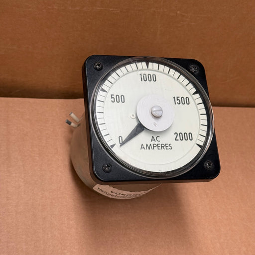Yokogawa – AC Ammeter – 0–2000A Panel Meter