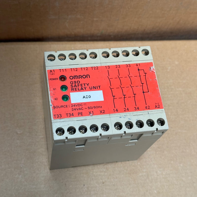 Omron – G9D-301 – Safety Relay Unit