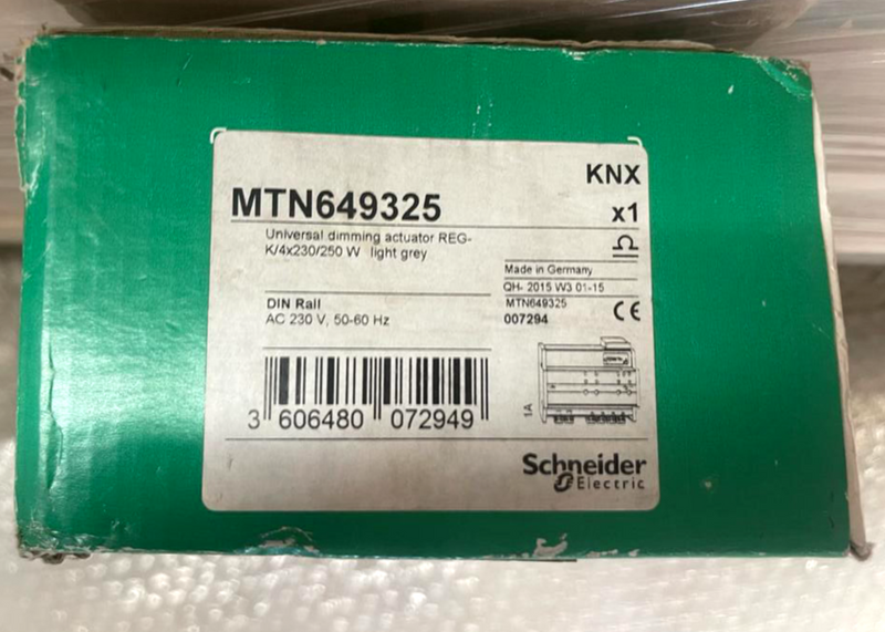 Schneider Electric DIN Rail MTN649325 Universal dimming actuator REQ