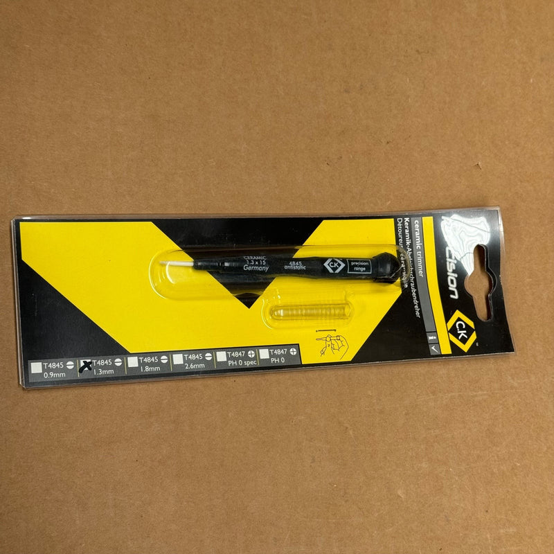 C.K Tools – T4845-13 – Precision Ceramic Trimmer Slotted (1.3 x 15 mm)