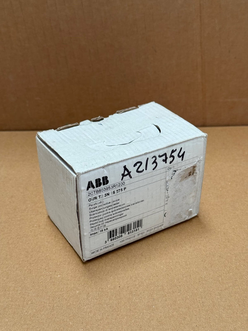 ABB – 2CTB803953R1200 – OVR T2 3N 15 275 P Surge Protective Device