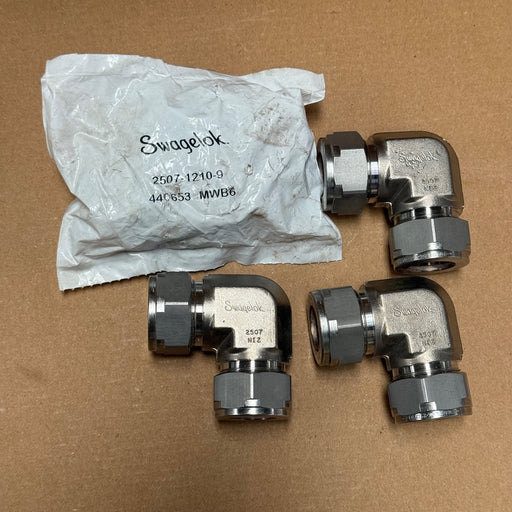 1PCs Swagelok – 2507-1210-9 – Super Duplex Union Elbow