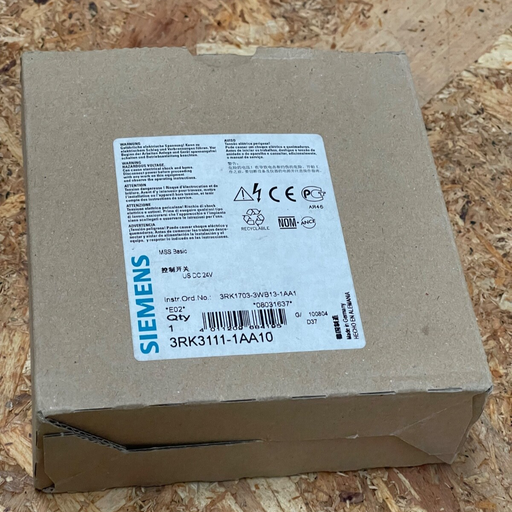 Siemens - 3RK3111-1AA10 - SIRIUS Modular Safety System Central Unit, 8 Inputs