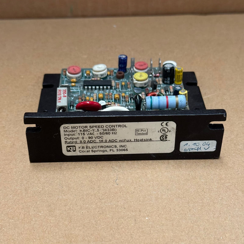 KB Electronics – KBIC-125 (9433B) – DC Motor Speed Control