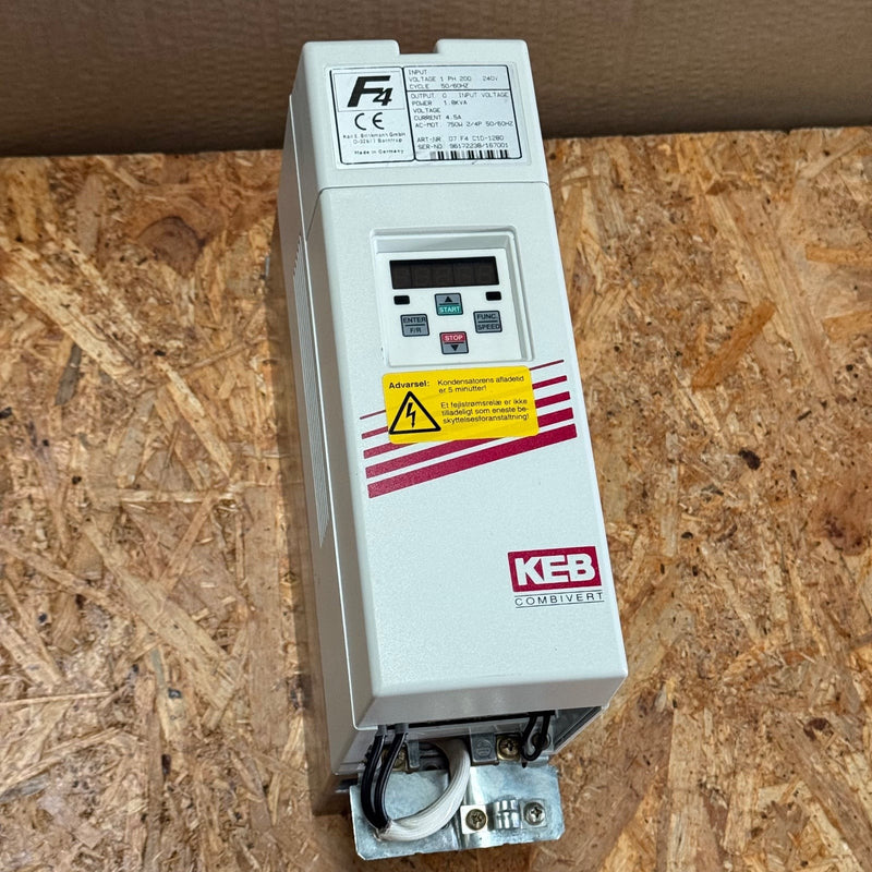 KEB – 07.F4.C1D-1280 – Combivert F4 Frequency Inverter