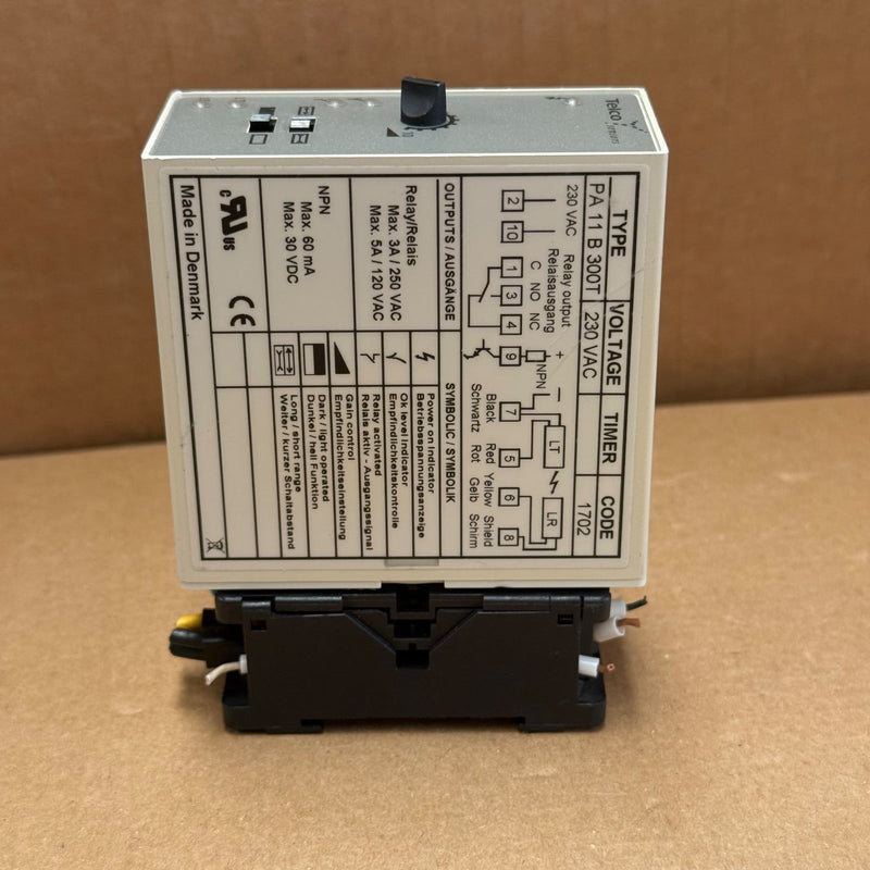 Telco Sensors – PA 11 B 300T – Photoelectric Amplifier
