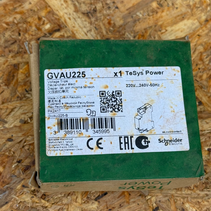 Schneider Electric – GVAU225 – TeSys Deca Undervoltage Release / MN Trip Unit