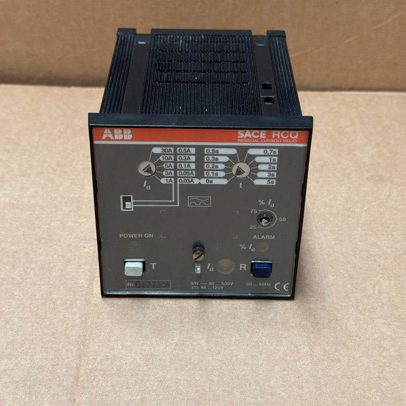 ABB – SACE RCQ – Residual Current Relay / Earth Fault Protection Module