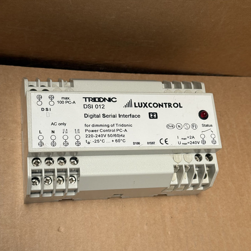 Tridonic – DSI 012 – LUXCONTROL Digital Serial Interface Lighting Controller