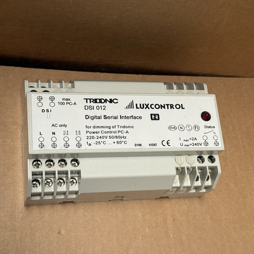 Tridonic – DSI 012 – LUXCONTROL Digital Serial Interface Lighting Controller