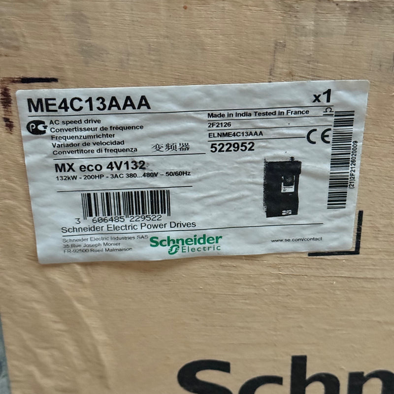 pDRIVE – ME4C13AAA (MX eco 4V132) – Frequency Inverter 132 kW, 3x380-480V, 259A