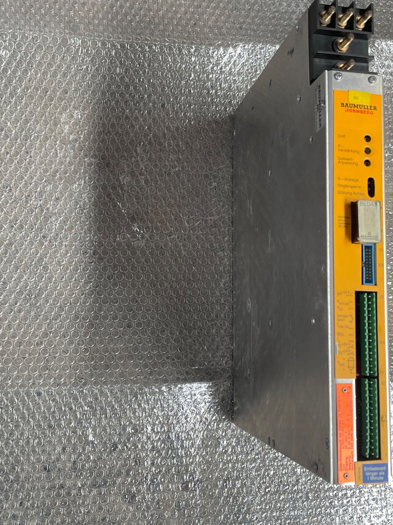 Baumüller – BUS21‑15/30‑30‑001 – BUS21 Servo Power Unit / Power Converter