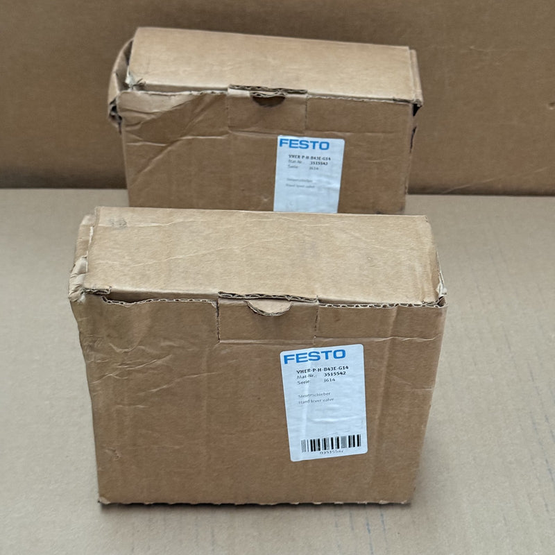 Festo – 3515542 / VHER-P-H-B43E-G14 – Pneumatic Manual Control Valve