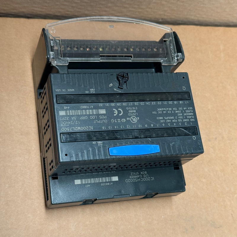 GE Fanuc – IC200MDL750D – 32-Point Discrete Output Module Kit with IC200CHS002D
