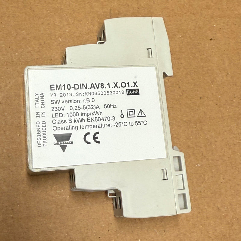 Carlo Gavazzi – EM10-DIN.AV8.1.X.O1.X – Energy Analyzer / Digital Power Meter