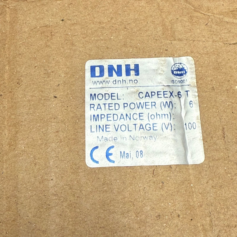 DNH – CAPEEX-6(T) – ATEX/IECEx ExplosionProof Bi-Directional Cabinet Loudspeaker