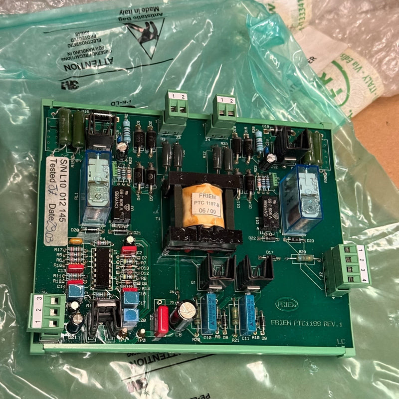 FRIEM – PTC1197-B / PTC1199 REV.1 – Electronic Control Board