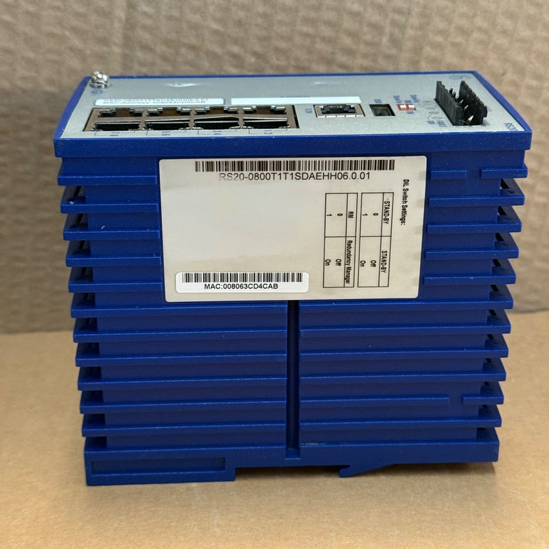 Hirschmann – RS20-0800T1T1SDAEHH06.0.01 – Managed Industrial Ethernet Switch