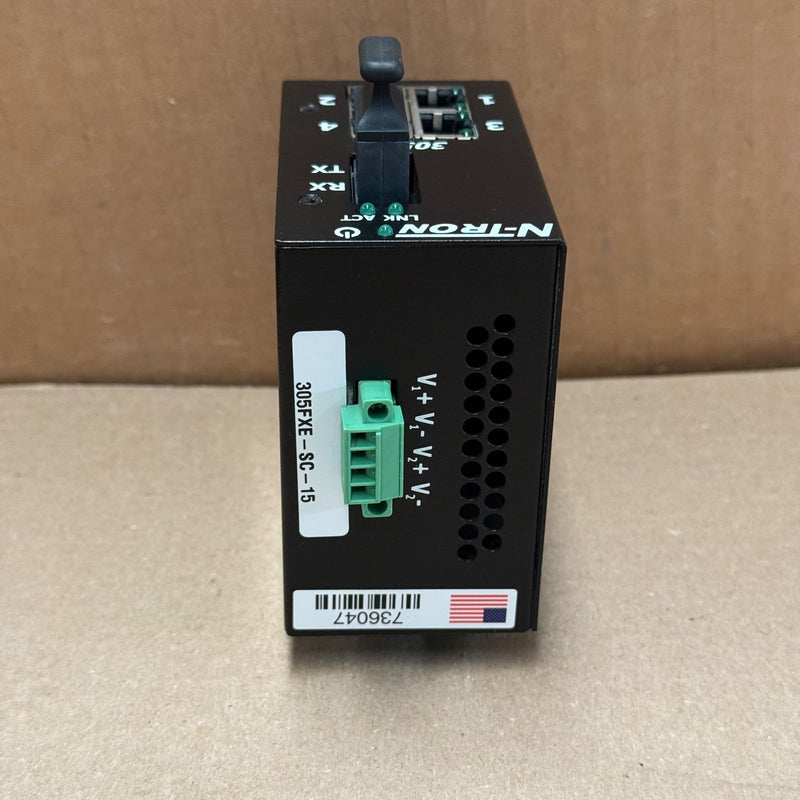 N-Tron – 305FXE-SC-15 – Unmanaged Industrial Ethernet Switch