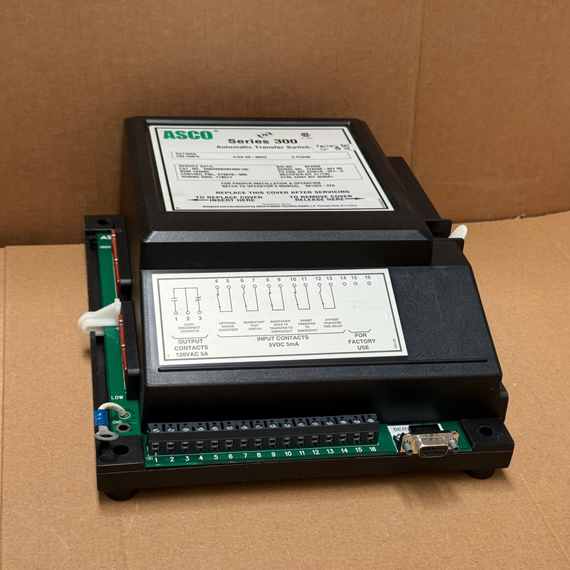 ASCO – 473670-005 – Transfer Switch Control Interface Board