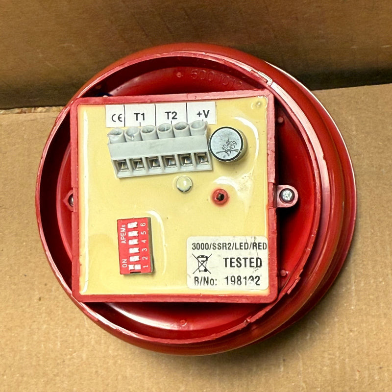 PROTEC – 3000/SSR2/LED/RED – Red LED Sounder Beacon