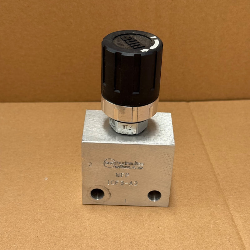 Sun Hydraulics – ICF3-A2 – 2-Way Manually Operated Spool Directional Valve