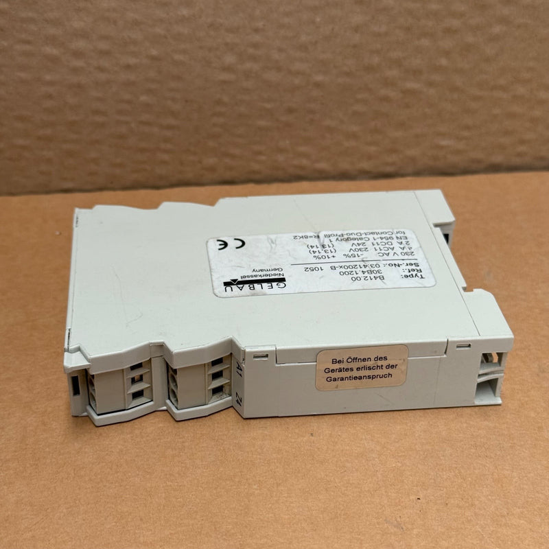 Gelbau – B412.00 (30B4.1200) – Control Cabinet Switching Relay / Evaluator