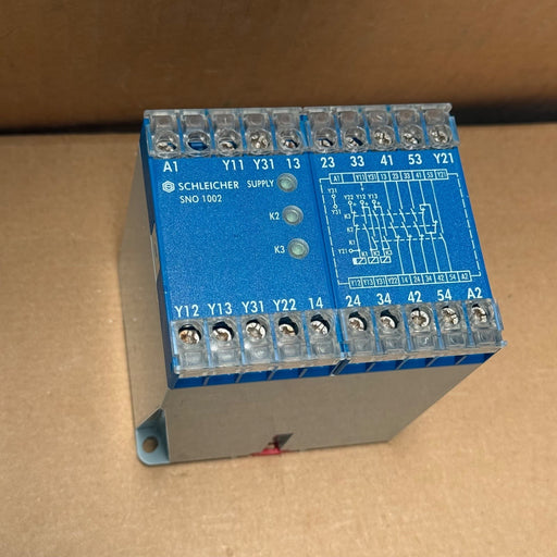 Schleicher – SNO 1002 – Emergency Stop & Safety Gate Relay
