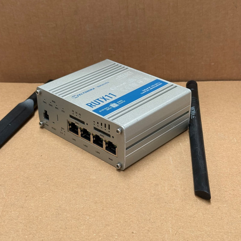 TELTONIKA – RUTX11 – LTE Cat6 / 4G Router | Dual-Sim