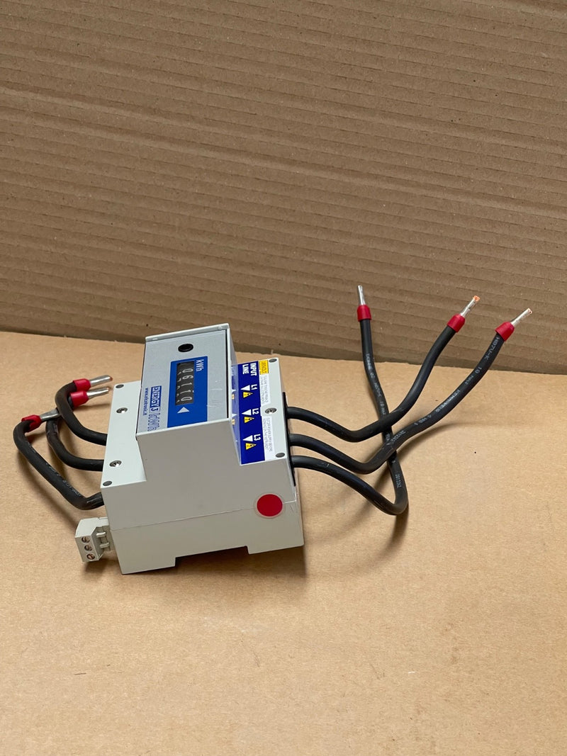 Elcotronic EN3‑KWH‑72A 3‑Phase kWh Energy Meter (Direct 72A) DIN‑Rail