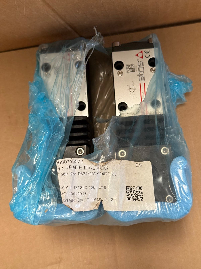 ATOS – DHA-0631/2/GK 24VDC –Explosion-Proof Solenoid Directional Valve