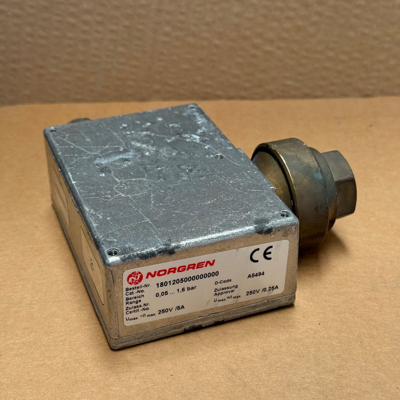 Norgren – 1801205000000000 – 20D Electronic Pressure Switch (0–1.6 Bar)